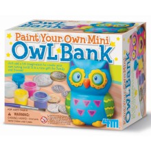 Paint your own Mini Owl Bank