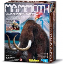 Dig a mammoth skeleton