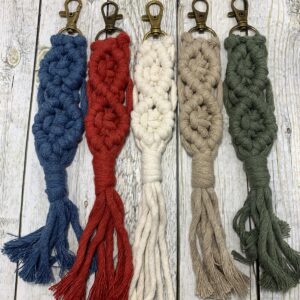 Clauer de macramé - mod. 1