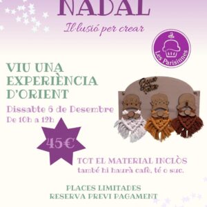 Taller de nadal - Rètol 3 reis mags