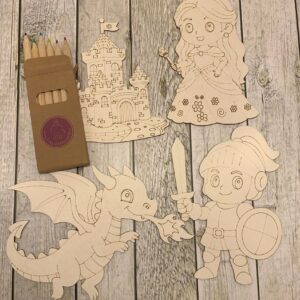 Kit personatges llegenda St Jordi